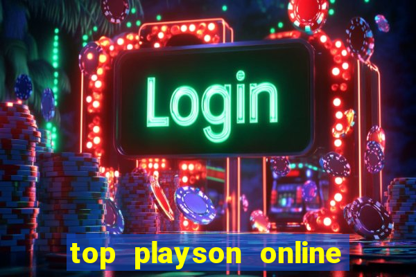 top playson online slot sites