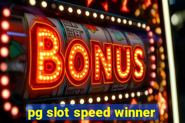 pg slot speed winner