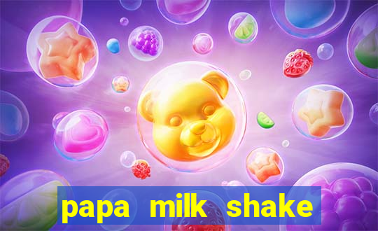 papa milk shake click jogos