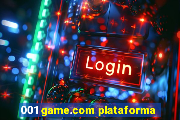 001 game.com plataforma