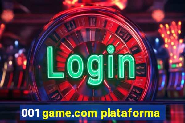 001 game.com plataforma