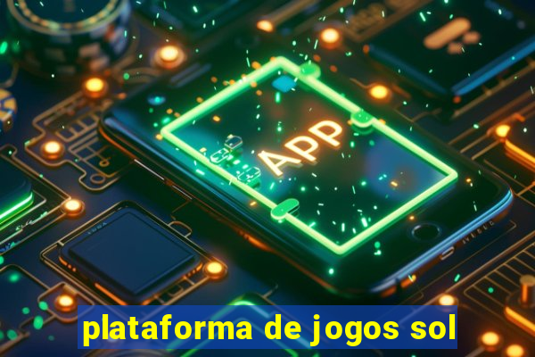 plataforma de jogos sol