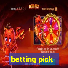 betting pick