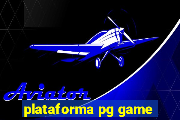 plataforma pg game