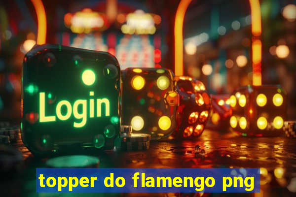 topper do flamengo png