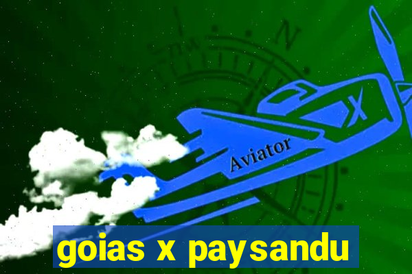 goias x paysandu