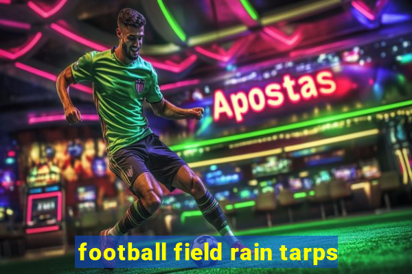 football field rain tarps