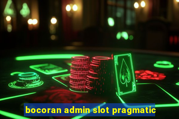 bocoran admin slot pragmatic