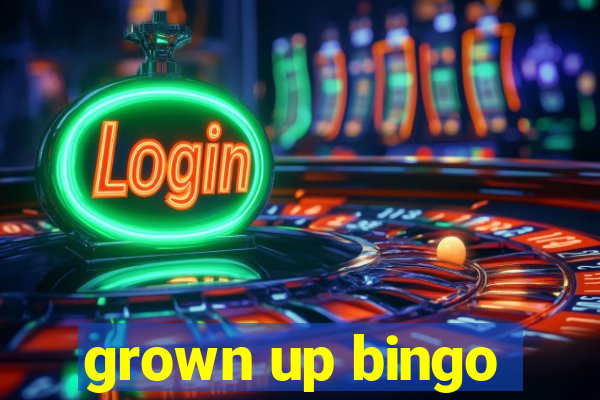 grown up bingo