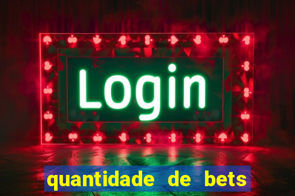 quantidade de bets no brasil