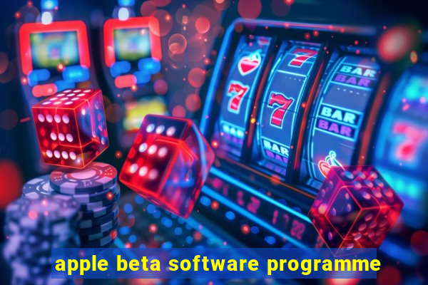 apple beta software programme