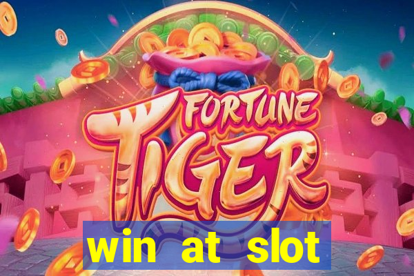 win at slot machines in casinos