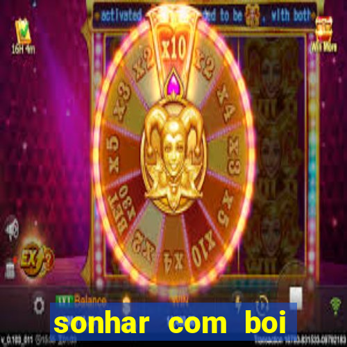 sonhar com boi branco jogo do bicho