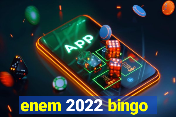 enem 2022 bingo