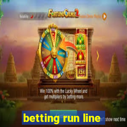 betting run line