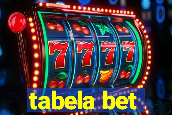 tabela bet