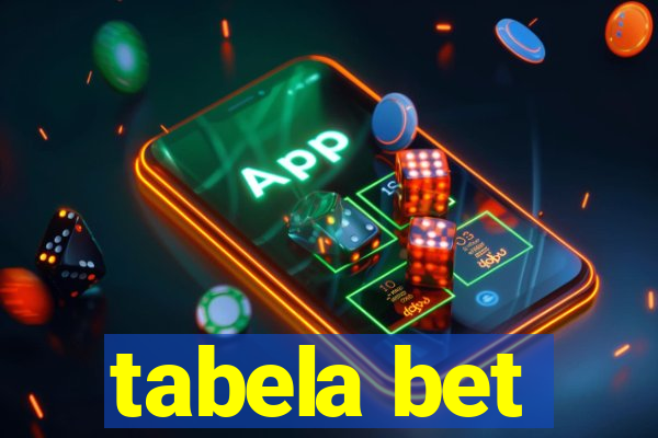 tabela bet