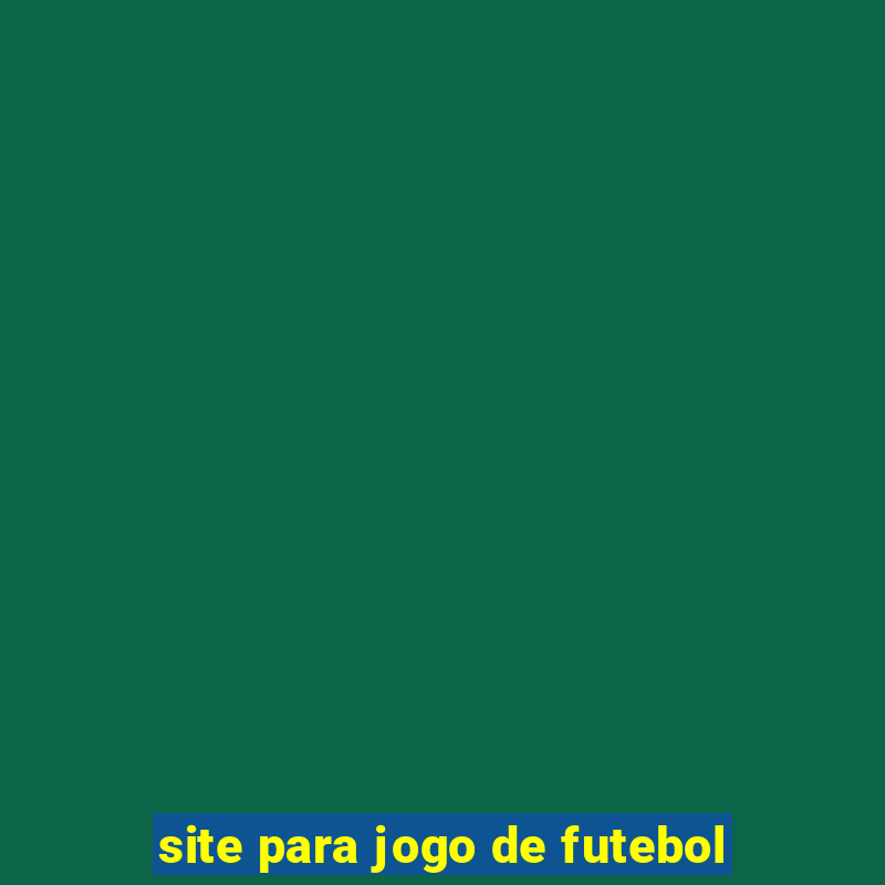 site para jogo de futebol