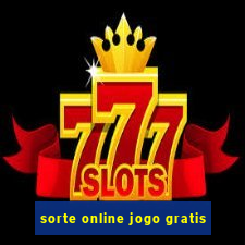 sorte online jogo gratis