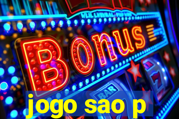 jogo sao p