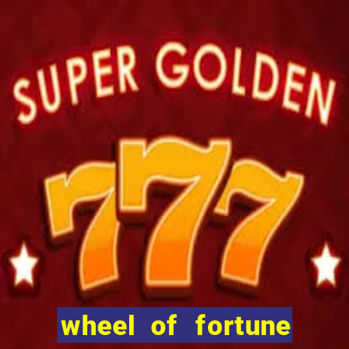 wheel of fortune slot machine