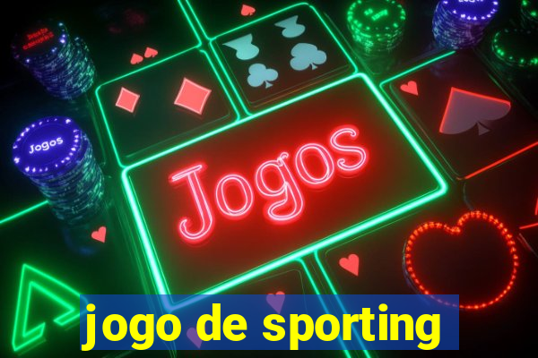 jogo de sporting