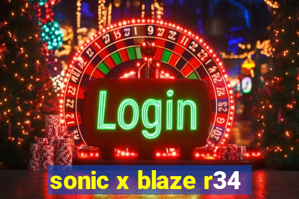 sonic x blaze r34