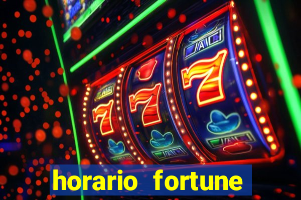 horario fortune tiger madrugada