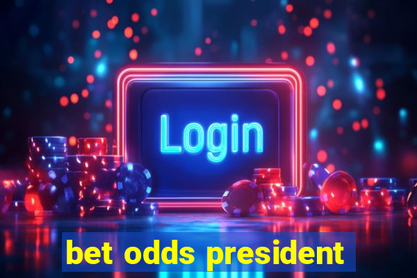 bet odds president