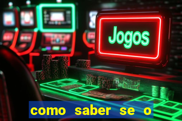 como saber se o jogo esta pagando