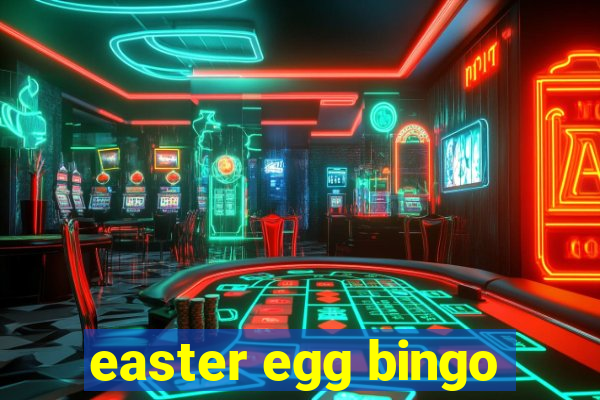 easter egg bingo