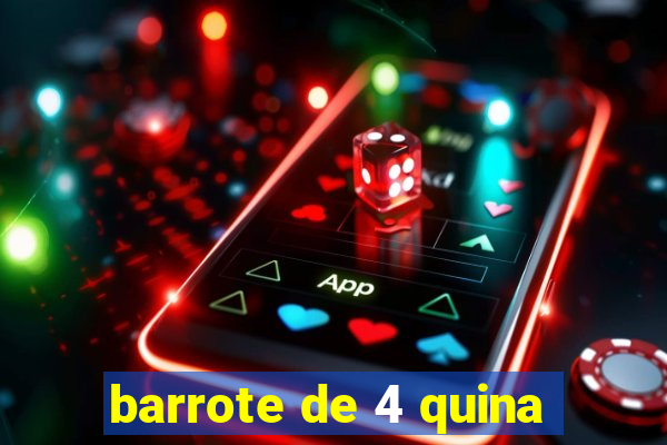 barrote de 4 quina