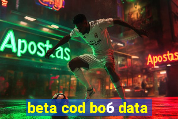 beta cod bo6 data