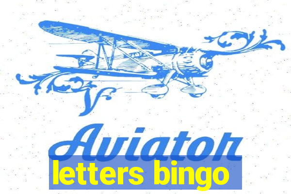 letters bingo