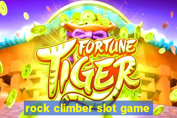 rock climber slot game