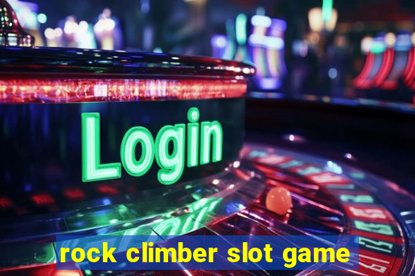 rock climber slot game