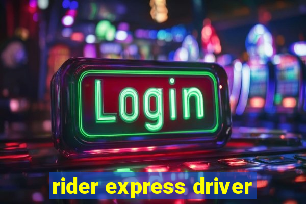 rider express driver