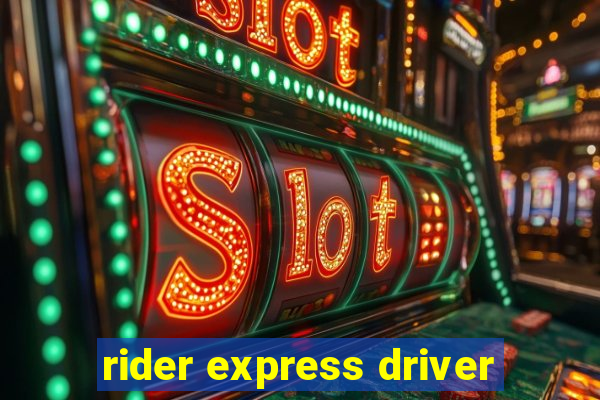 rider express driver