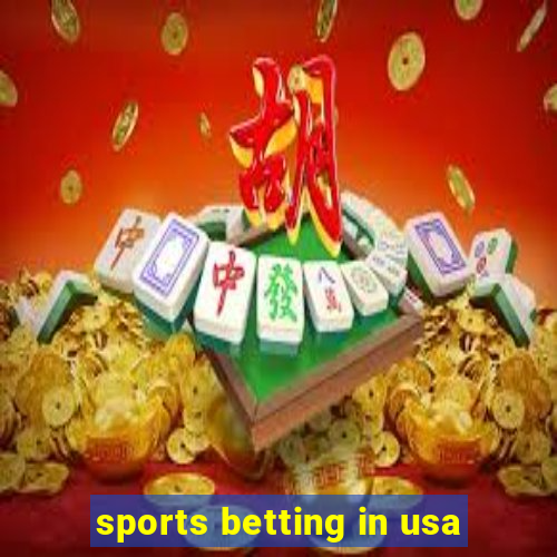 sports betting in usa