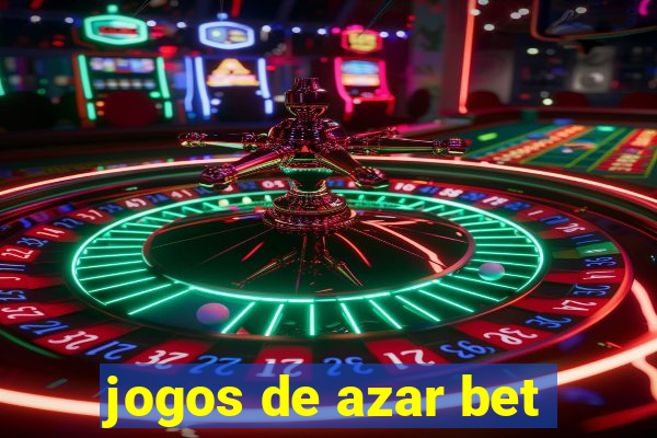 jogos de azar bet