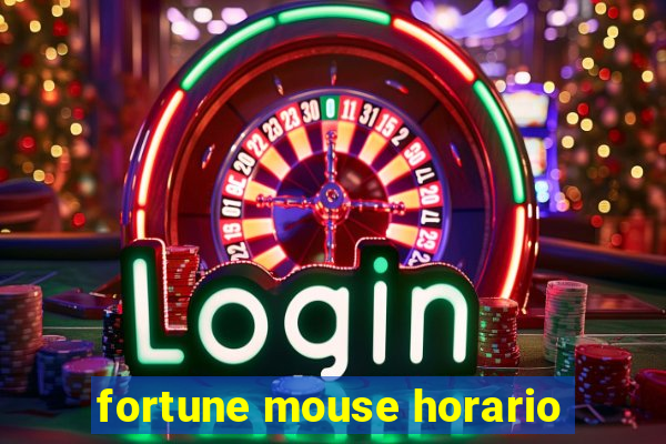 fortune mouse horario