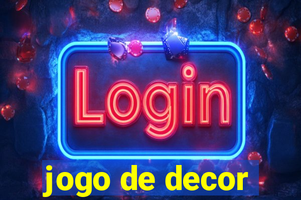 jogo de decor