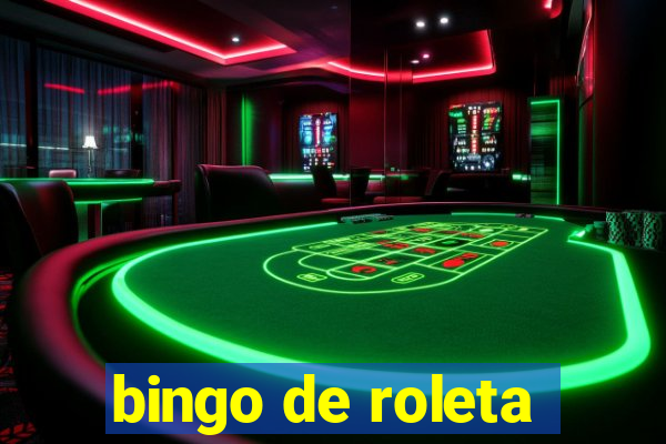 bingo de roleta