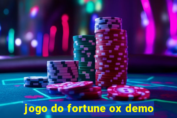 jogo do fortune ox demo