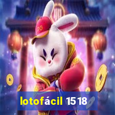 lotofácil 1518