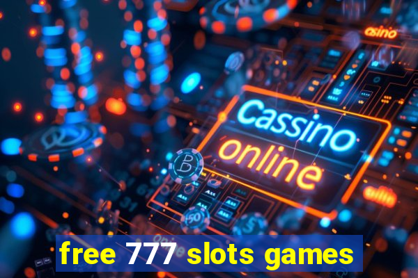 free 777 slots games