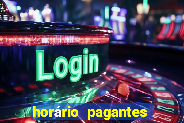 horário pagantes do fortune tiger