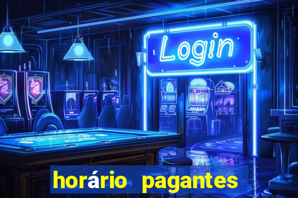 horário pagantes do fortune tiger