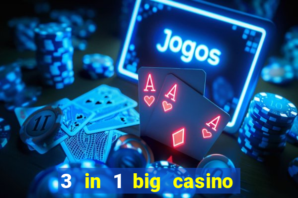 3 in 1 big casino game set