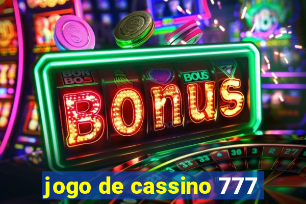 jogo de cassino 777